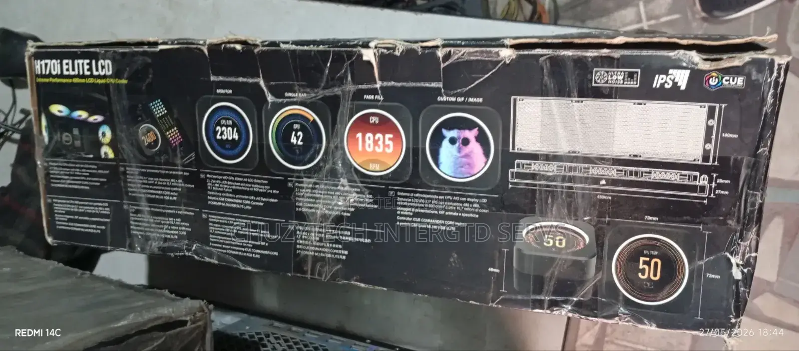 Corsair RGB 3 Fan Water Cooler