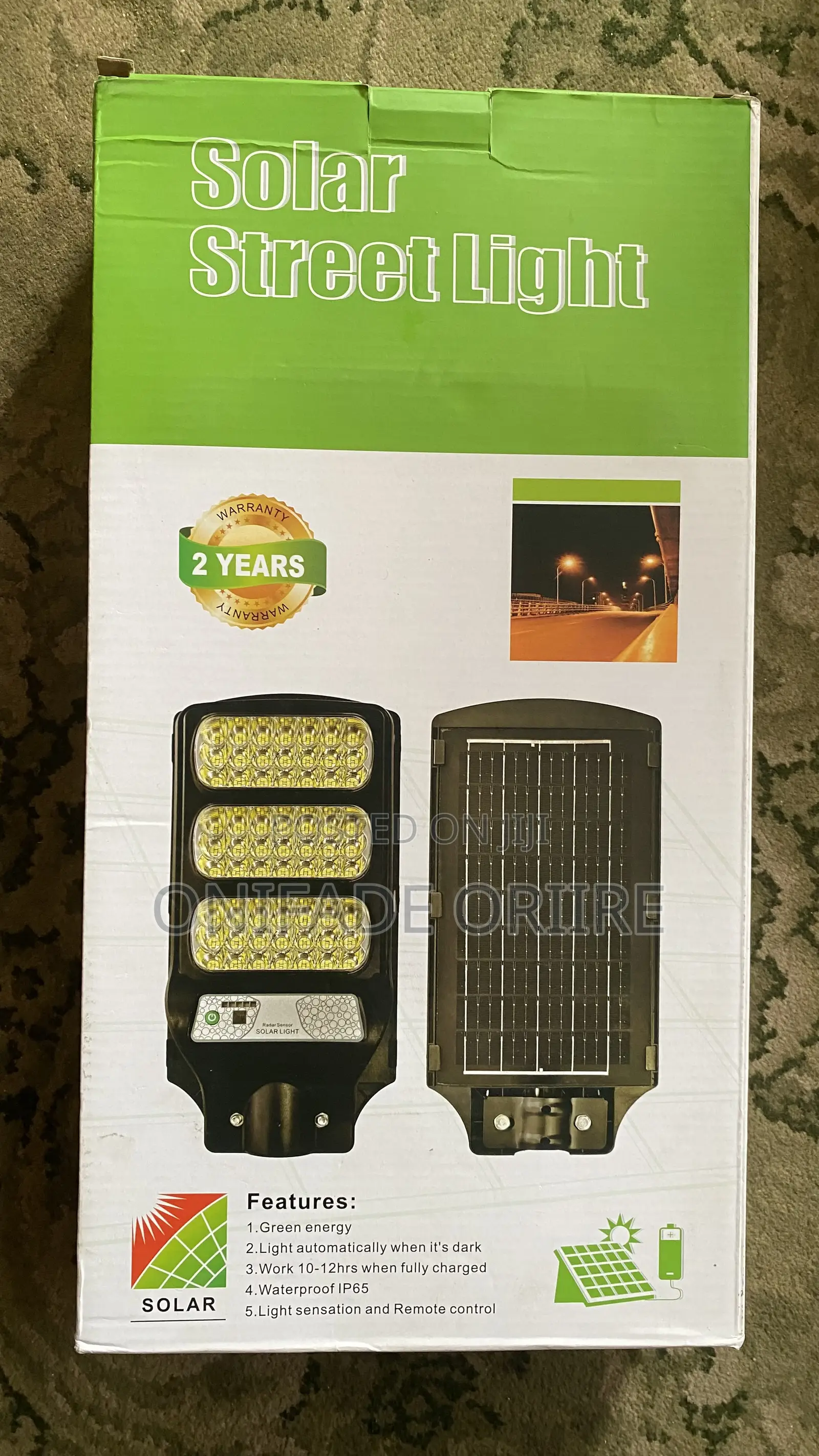 Motion Sensor Dolar Streetlight