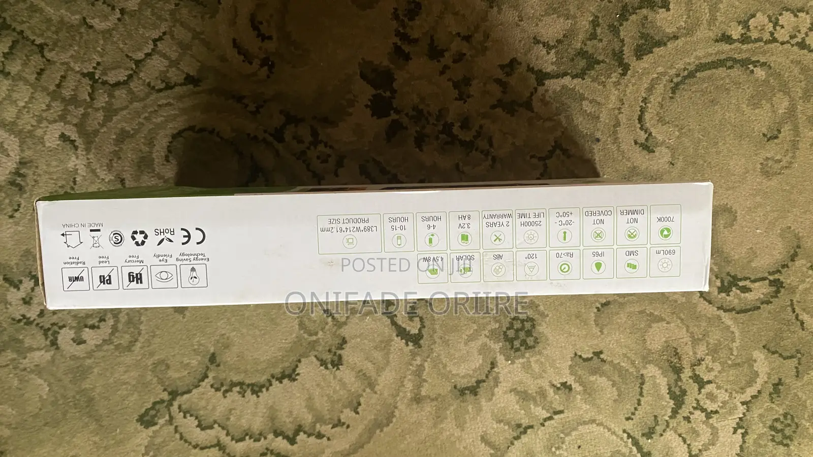 Motion Sensor Dolar Streetlight
