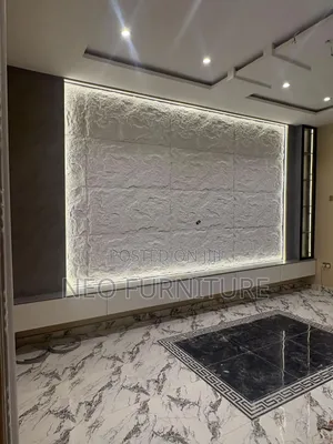 Tv Console Pu Stone Design