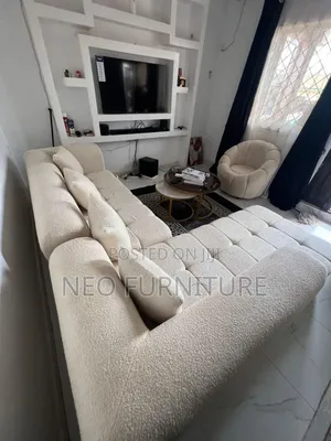 Corner Unit Chair Cream