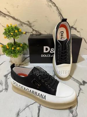 Dolce Gabana Black/Brown Sneakers Cka 7h