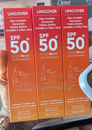 Original Uncover Aloe Invisible Sunscreen SPF 50+