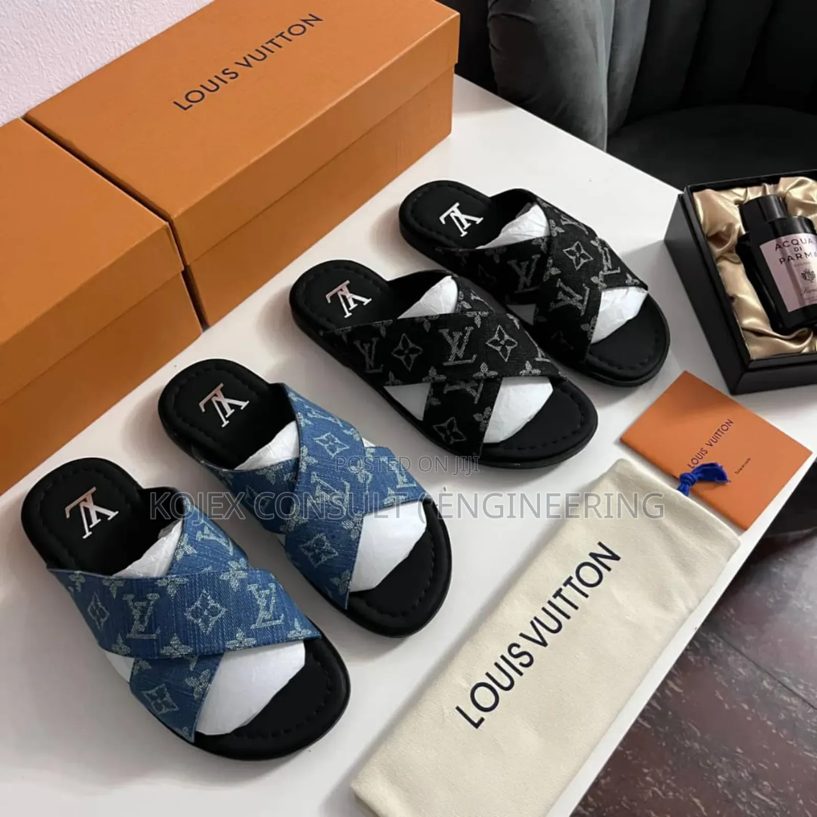 *Louis Vuitton Slides!!*