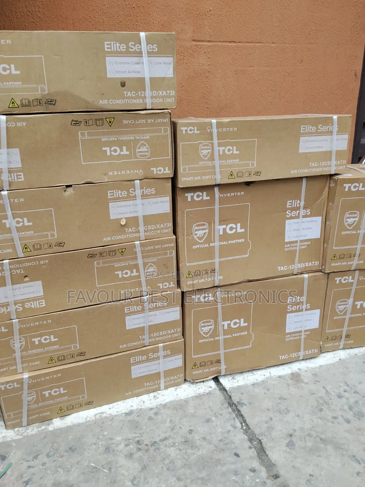 Original TCL 1.5hp Inverter Split Ac (R410a) Copper Super Cooling