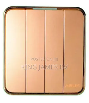 English Gold Switches and Sockets