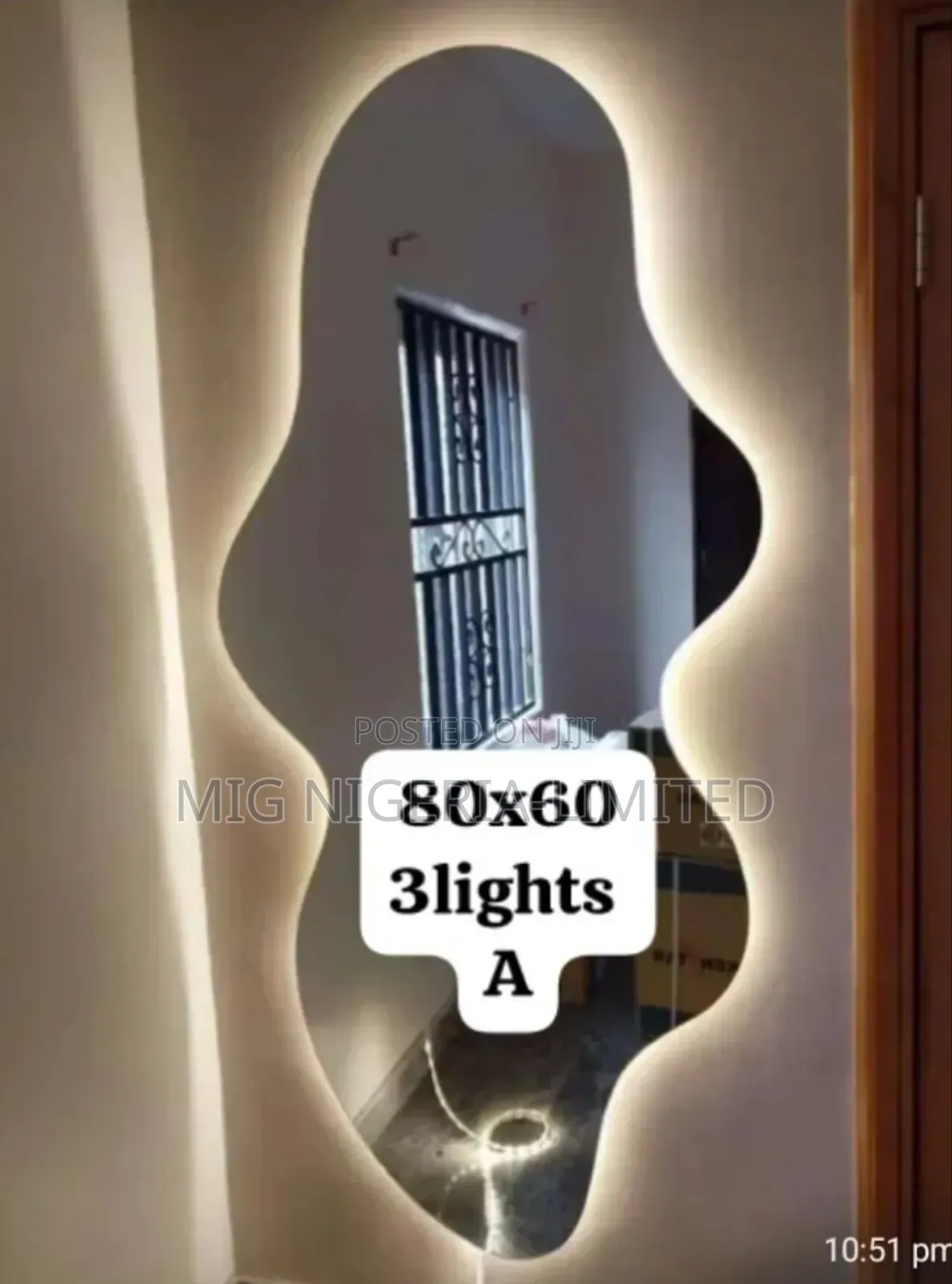 Led Bathroom and Living Room Mirror