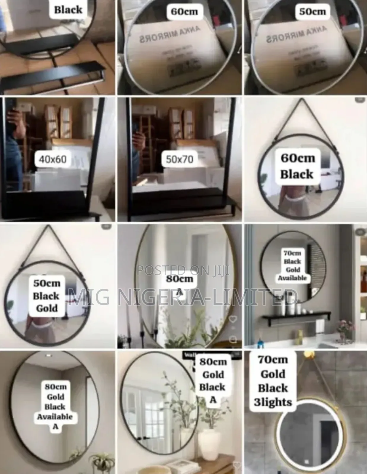 Led Bathroom and Living Room Mirror