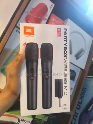 JBL Partybox Wireless Mic Dual Karaoke Microphone System
