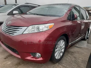 Toyota Sienna Limited Premium 7 Passenger (3.5L 6cyl 6A) 2016 Red