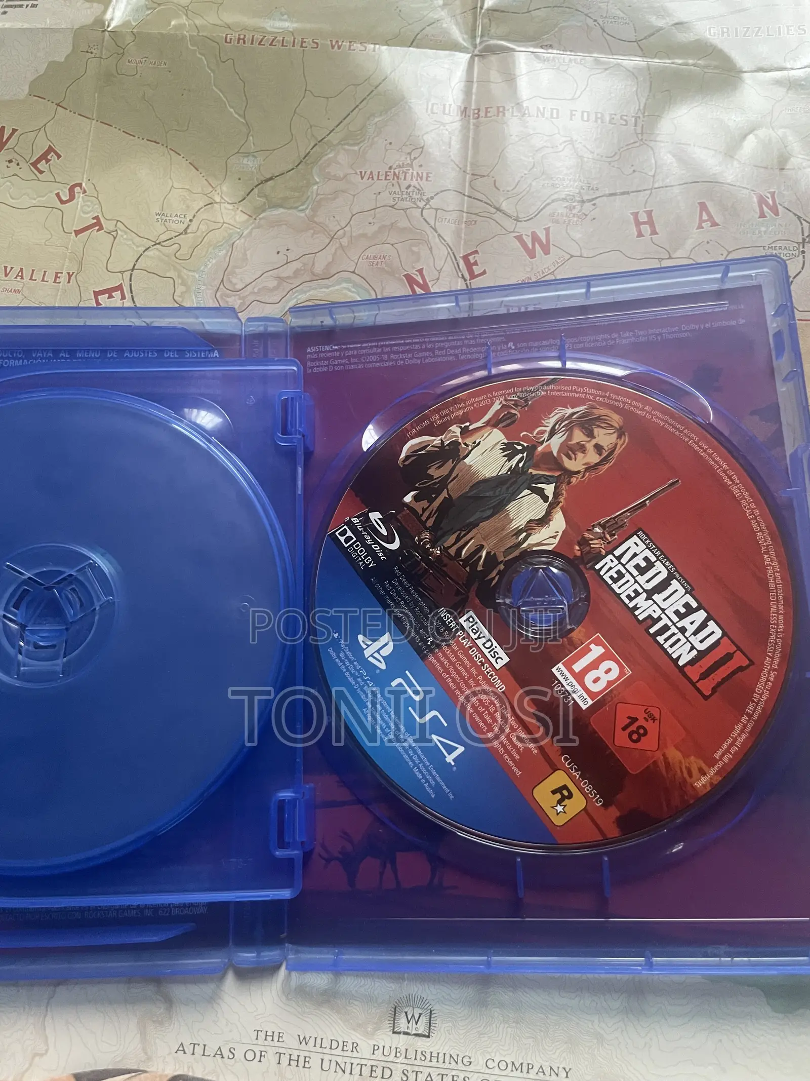 Ps4 Read Dead Redemption 2 Video Game