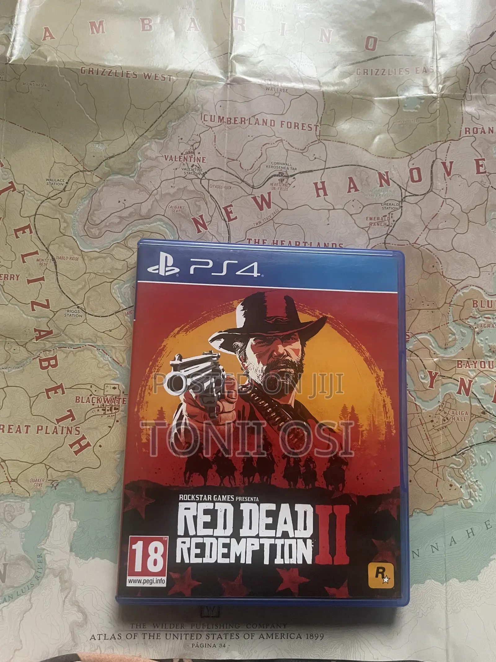 Ps4 Read Dead Redemption 2 Video Game