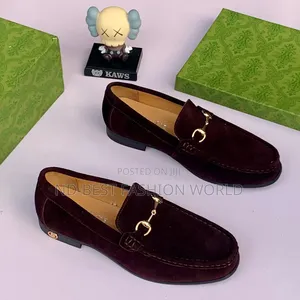 Gucci Quality Suede Shoes