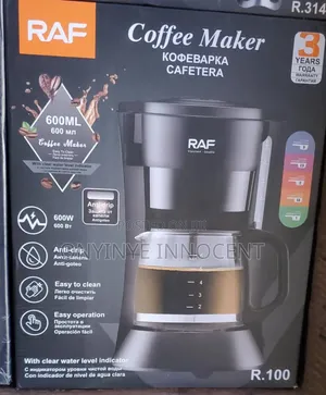 Raf 600ml Drip Coffee Maker Machine - 600w (R.100)