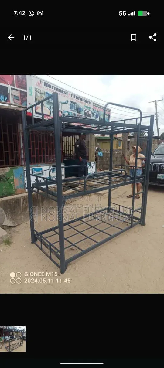 Space Saving Triple Decker Bunk