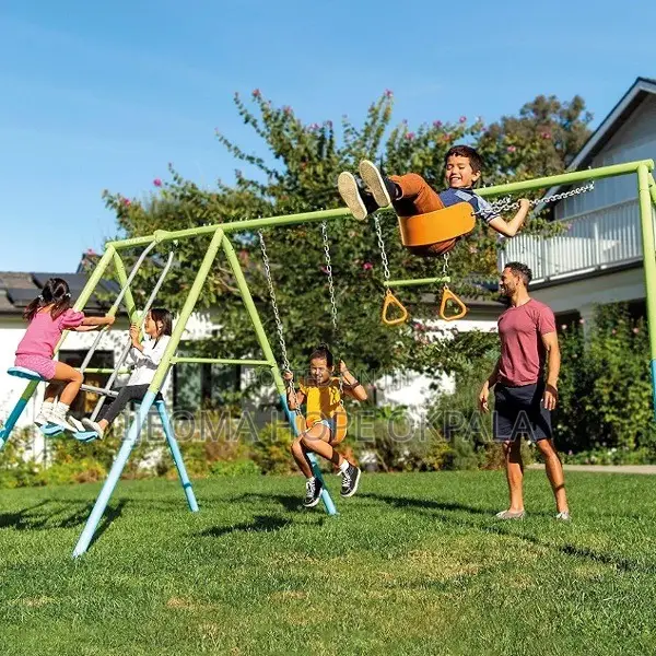 Intex 44130 Green and Blue Swing With 4-Function Play Set