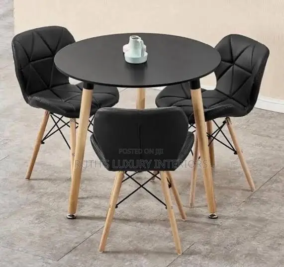 Modern 3 Sitters Dining Set Available in Different Colors