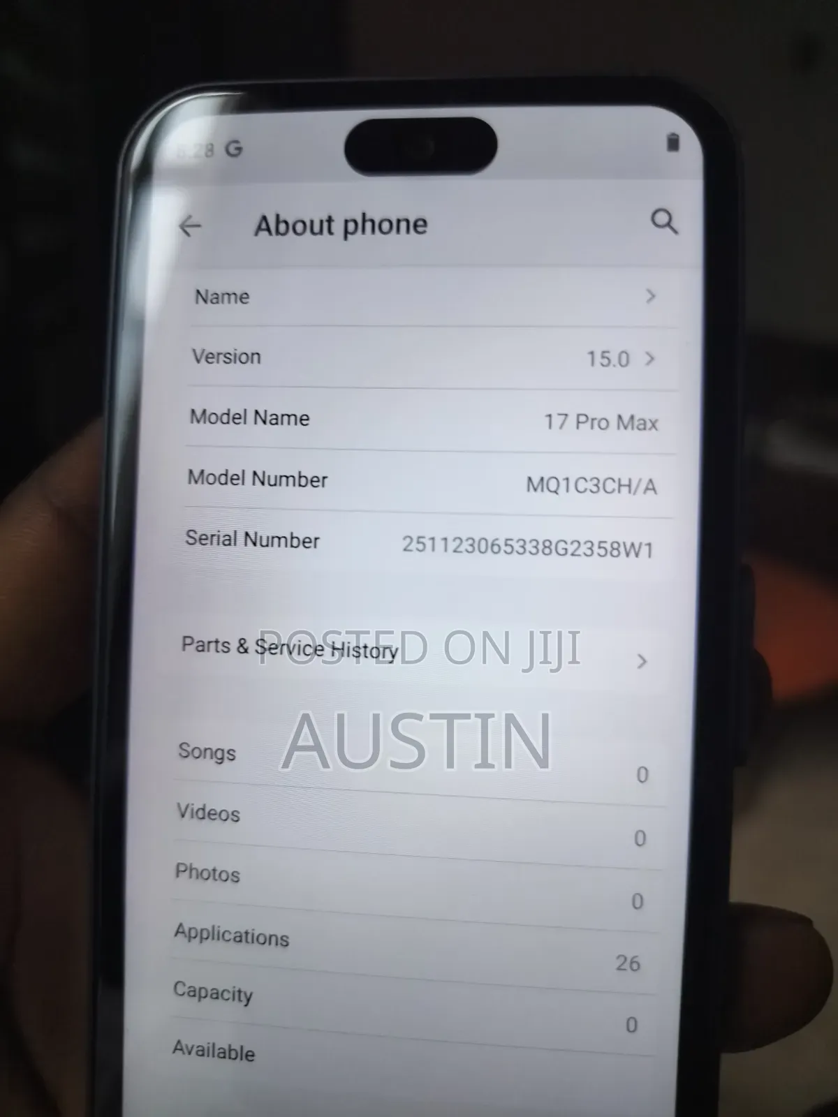 New Mobile Phone 1 TB Gray