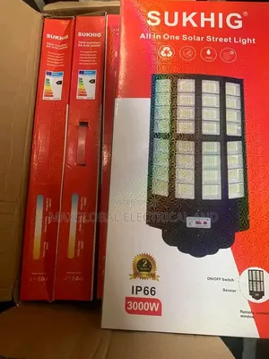Sunking Solar Street Light 3000watts