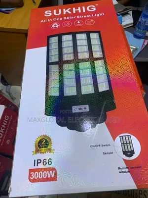 Sunking Solar Street Light 3000watts