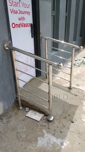 90 and 45 Degrees Handrail