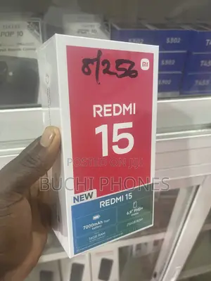 New Xiaomi Redmi 15 256 GB Black