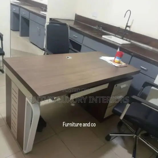 Executive Office Table With Drawers