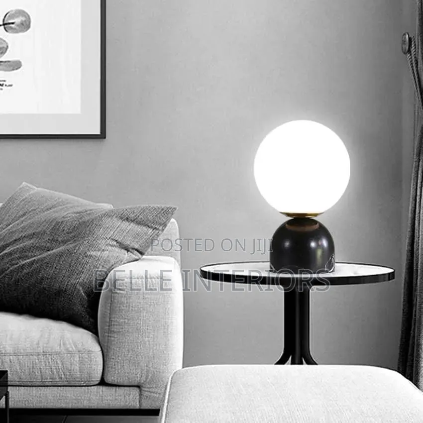 Nordic Bedside Marble Table Malp Modern Minimalist Living