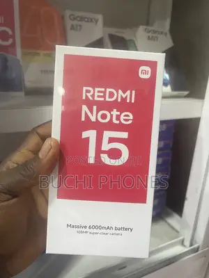 New Xiaomi Redmi Note 15 256 GB Blue