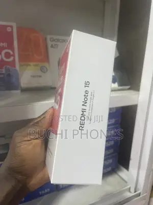 New Xiaomi Redmi Note 15 128 GB Black