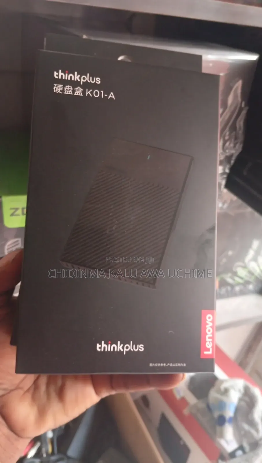 Lenovo Usb 3.0 HDD Case to Sata 5gbps External Hard Drive Enclosure –