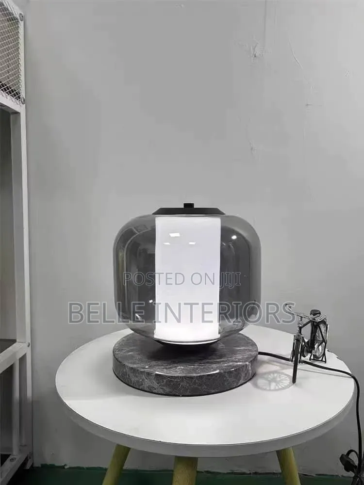 Postman Minimalist Glass Table Lamp