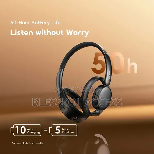 Oraimo Openloop 50h Long-Lasting Open-Ear Wireless Headphones