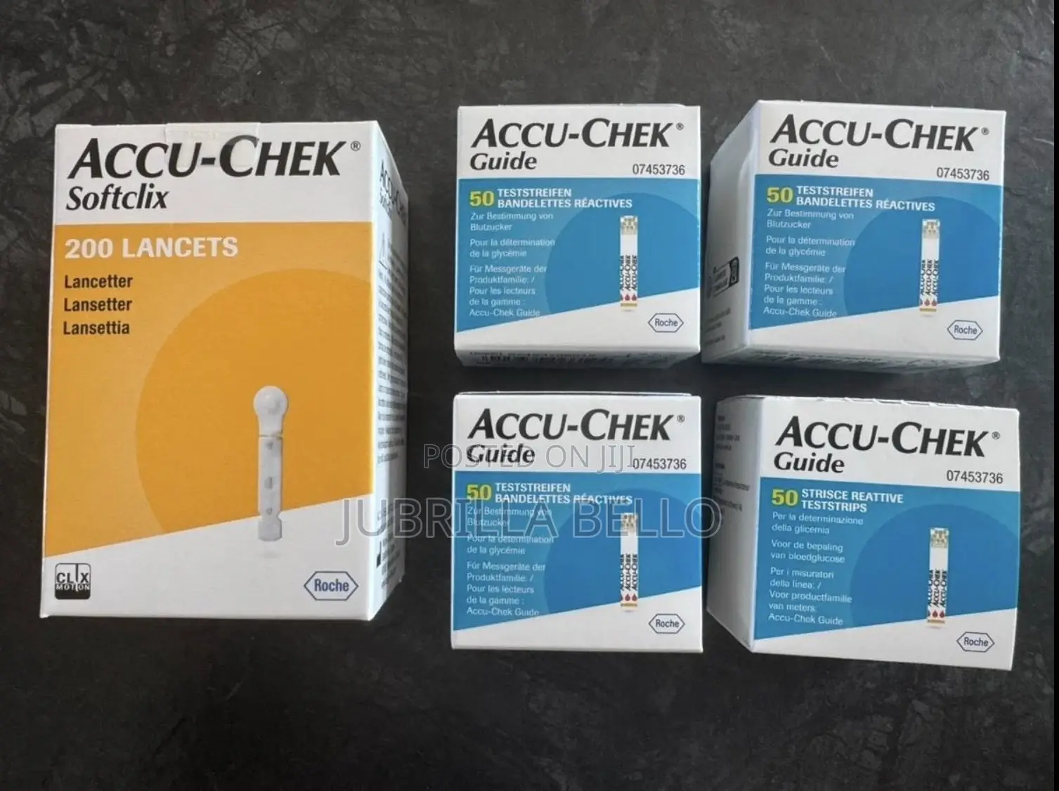 Accu-Chek Guide Test Strips and Softlix Lancelets