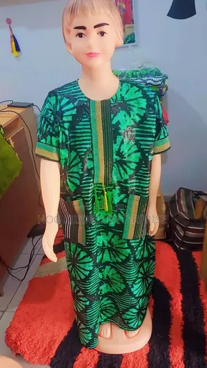 Green Kampala Kaftan for Girls – Z H Line