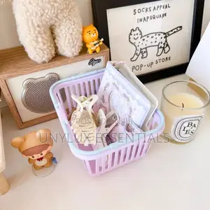 Square Mini Aesthetics Basket (Available in Colours)