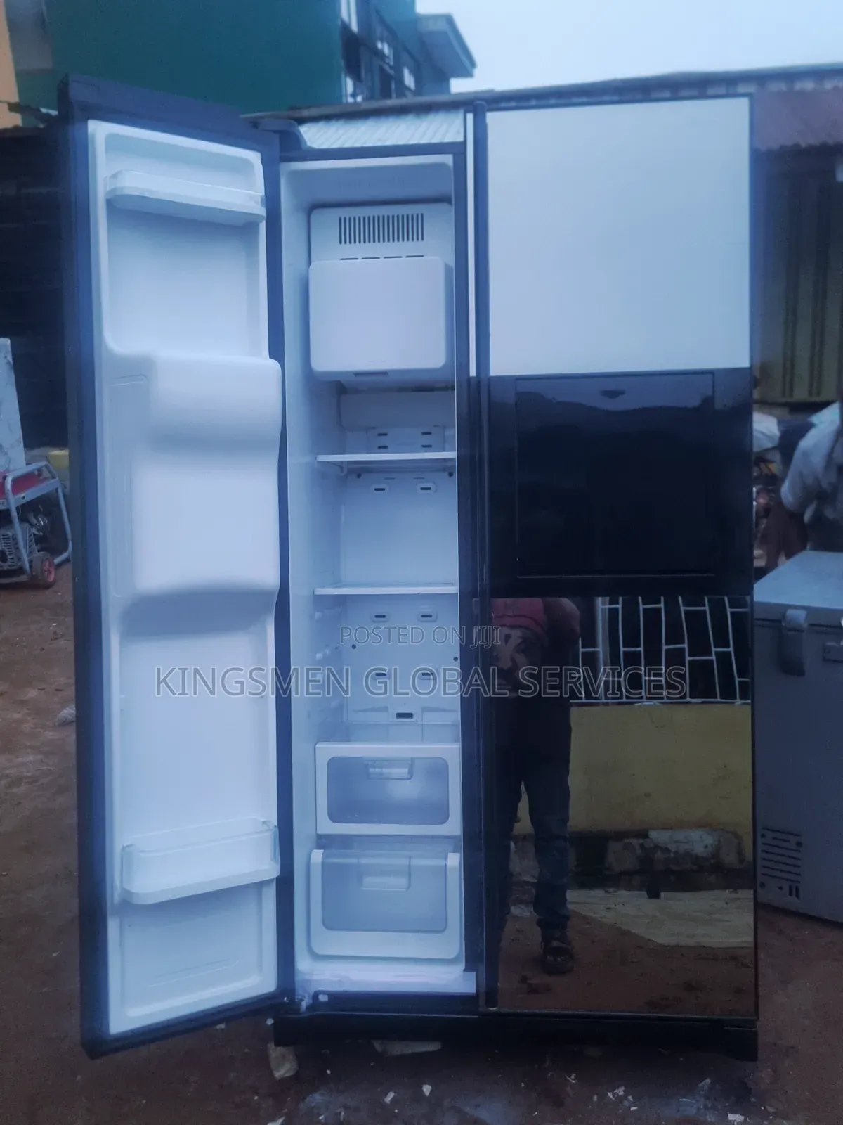 Samsung Side By Side Refrigerator Mirror Finish