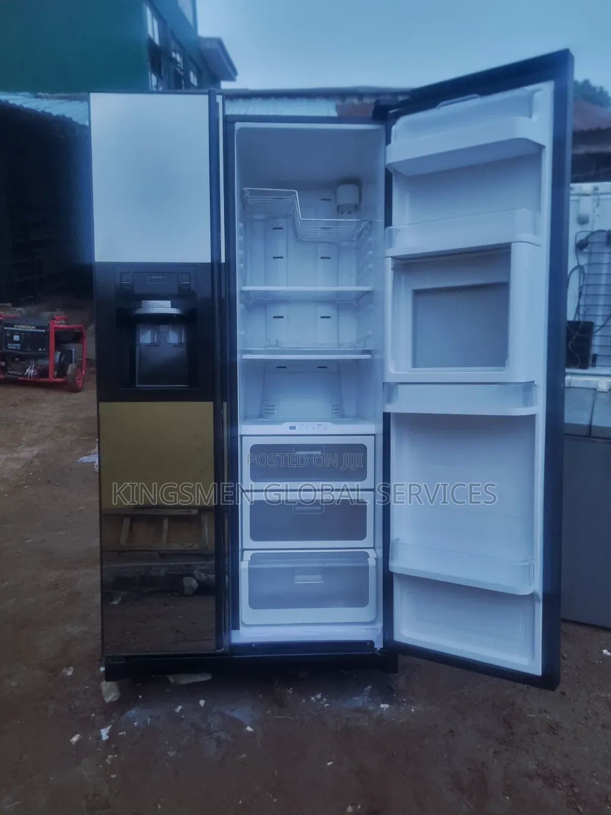 Samsung Side By Side Refrigerator Mirror Finish