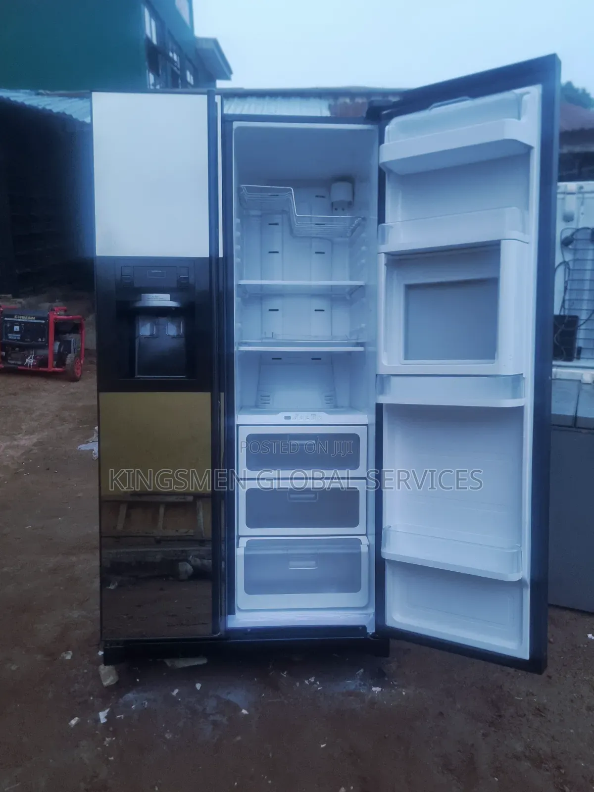 Samsung Side By Side Refrigerator Mirror Finish