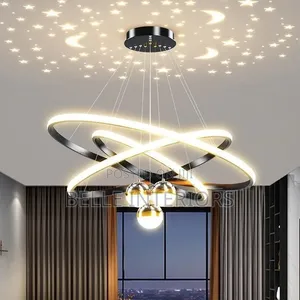 Nordic Led Starry Sky Progection Black