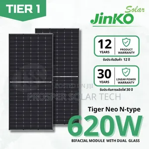 620w Bificial Solar Jinko Panel