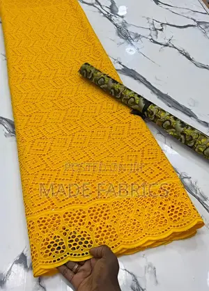 Swiss Voile Laser Lace