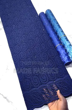 Swiss Voile Laser Lace