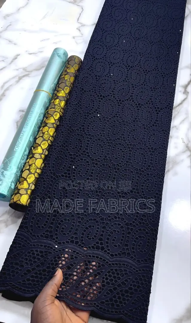 Swiss Voile Laser Lace