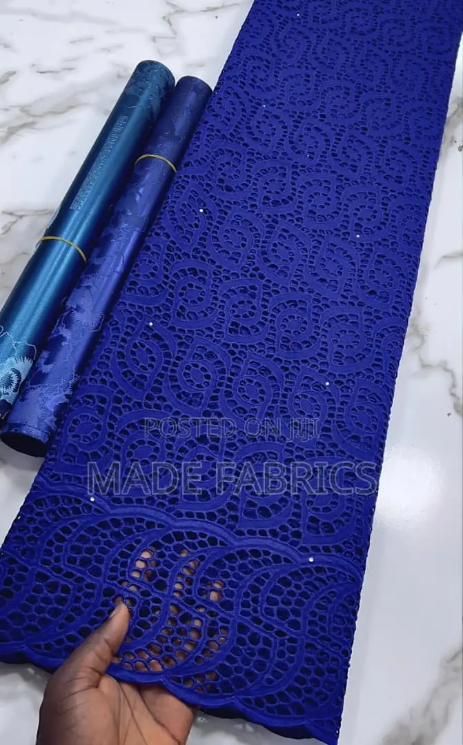 Swiss Voile Laser Lace