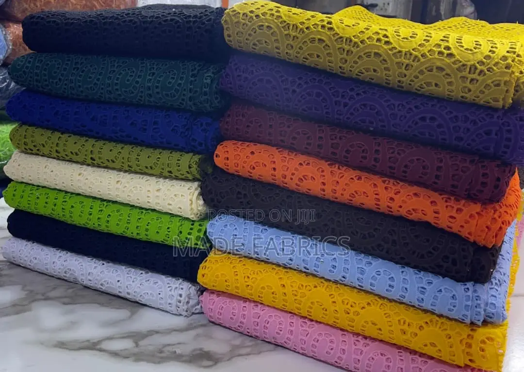 Swiss Voile Laser Lace