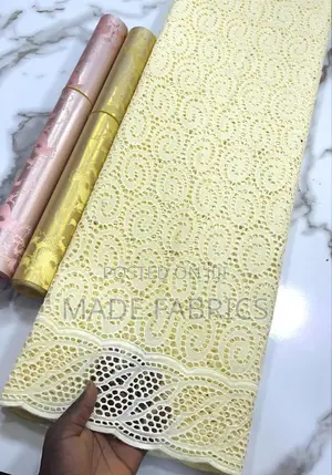Swiss Voile Laser Lace