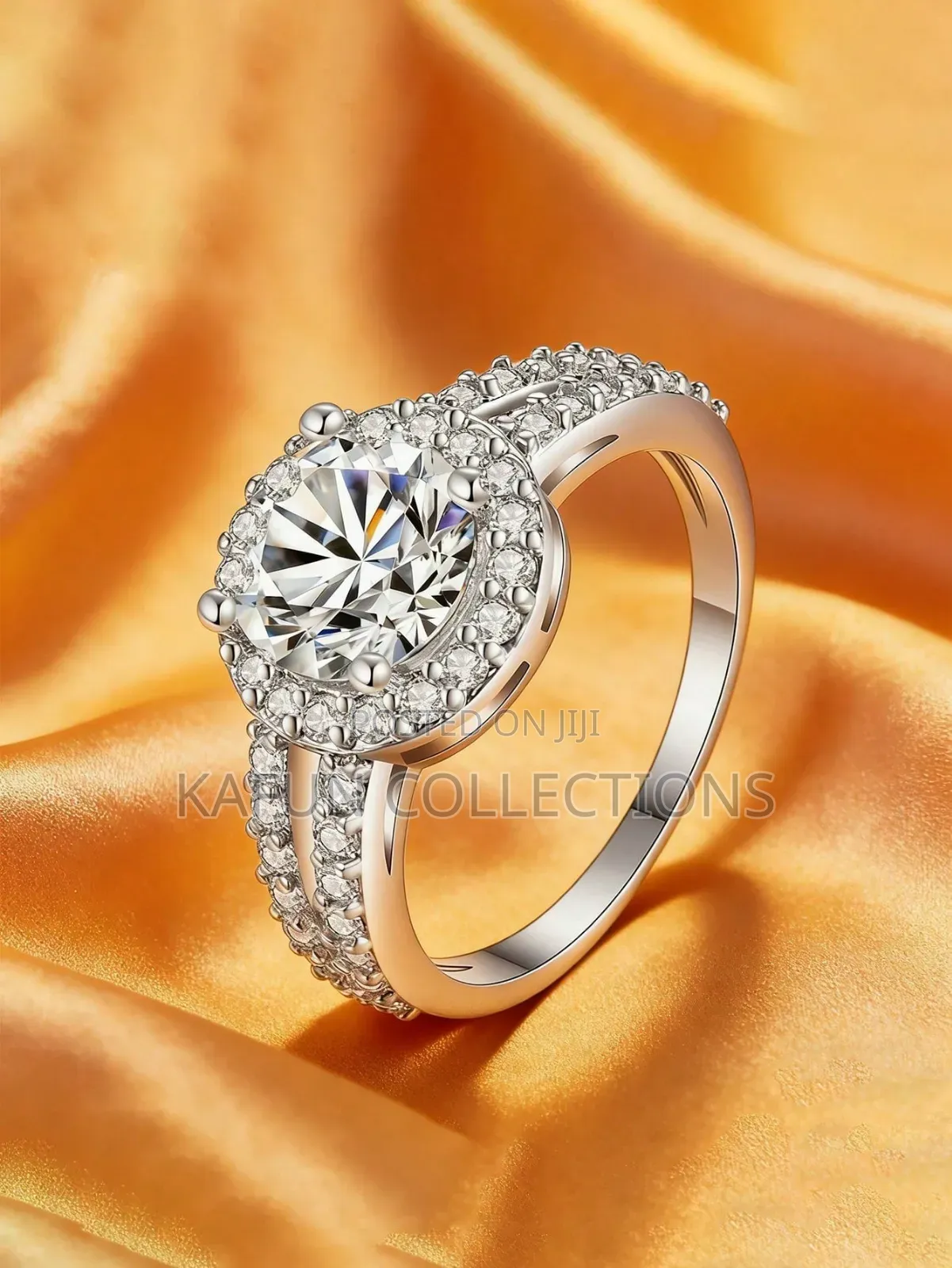 Long-Lasting Solid Zirconia Silver Proposal Ring