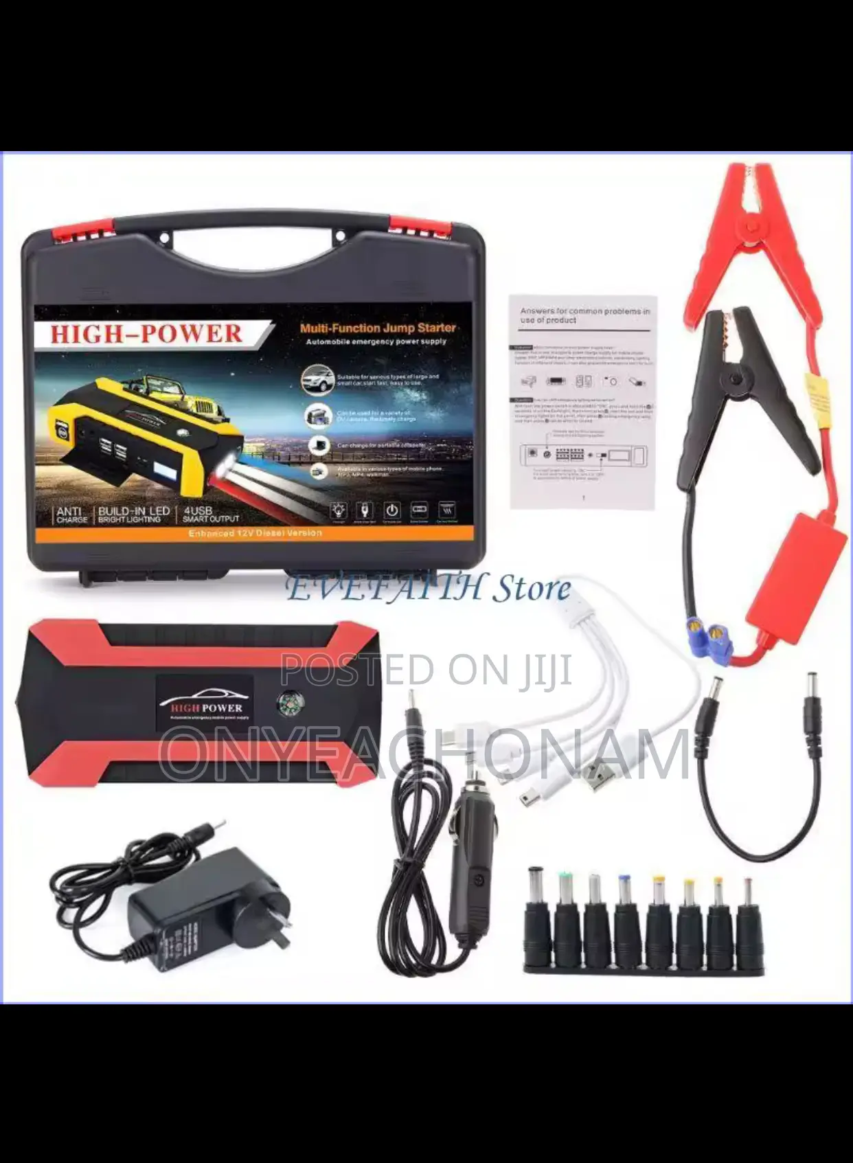 Multi Functional Jumper Starter