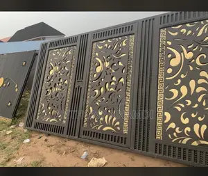 Stainless and Wrought Iron Gate